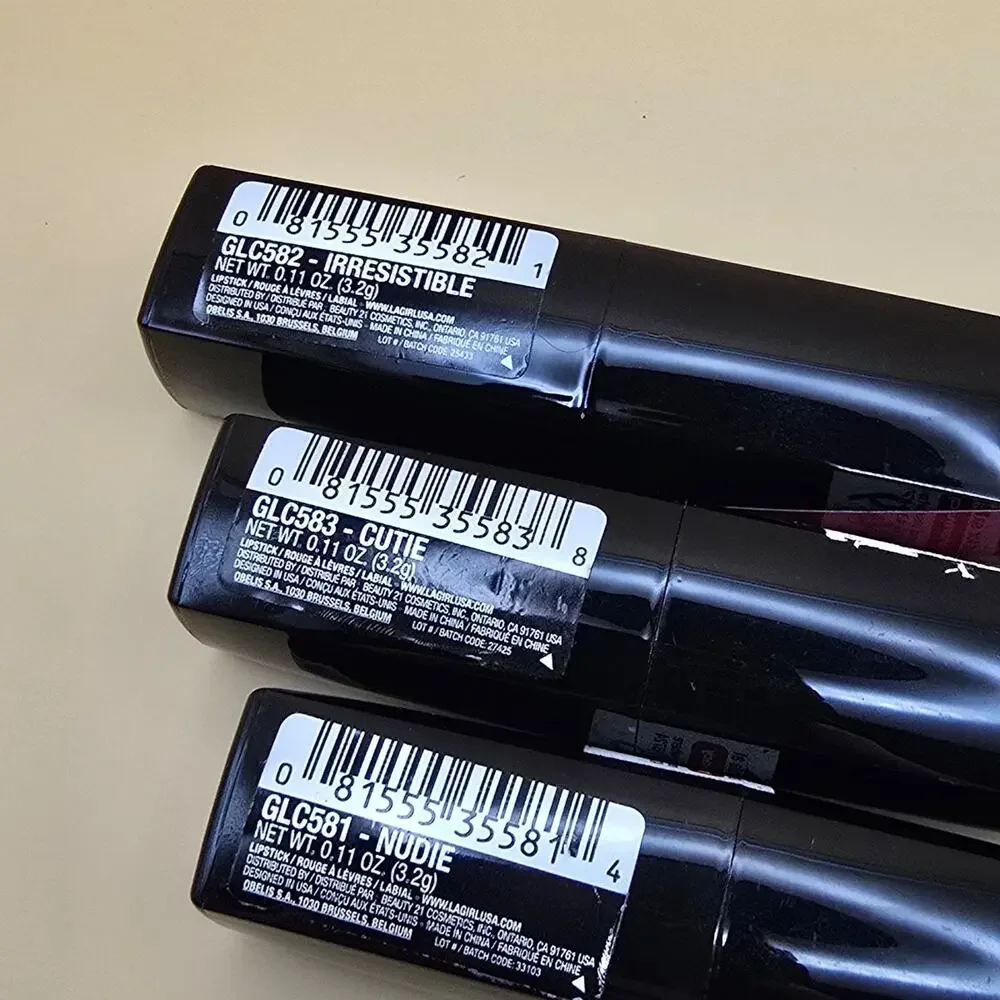 L.A. Girl lipstick lot of 3 NWT